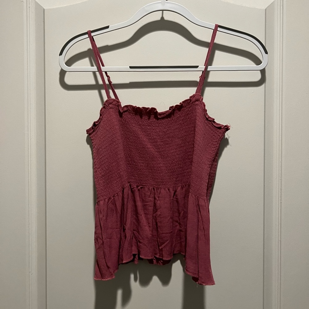 L.A. Hearts/Pacsun smocked tank top, size M
